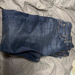 Levi Strauss deep blue denim jeans